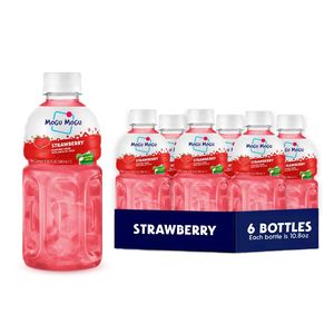 Boisson gazeuse végane certifiée Mogu Mogu, faible en calories, avec de vraies pépites de gel de noix de coco - Product Image 5