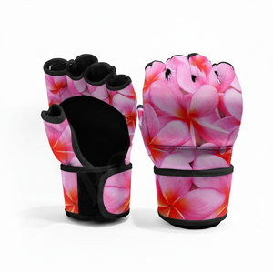 Guantes de Entrenamiento de Artes Marciales Mixtas (MMA) de Primera Calidad a Precio Económico al por Mayor, Guantes de Entrenamiento de Boxeo BJJ NO GI con Dedos Descubiertos - Product Image 5