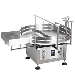 Máquina desenredadora de botellas tipo tocadiscos para clasificación y alimentación automática de botellas de plástico y vidrio para alimentos y bebidas - Product Image 3