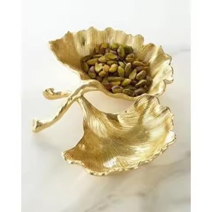 Luxury Premium Metal Dry Fruit Bowl Stylish Snack Serving Dish Decorative Tableware Gift Item - Product Image 4