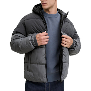 Men's Hot Selling Puffer Jacket Customized Logo Winter Collection Bubble Hip Hop Down Ultralight Winter <b>Coat</b> Workwear OEM - Product Image 3