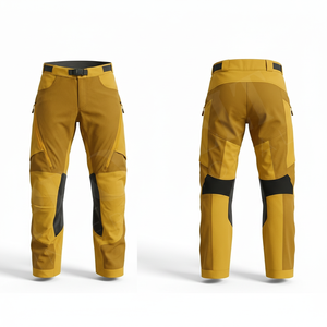 Pantalones de Motocicleta para Hombre, Transpirables, Elásticos, Impermeables, con Bolsillos con Cremallera, Pantalones de Trabajo, Venta al por Mayor - Product Image 2