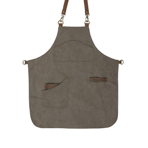 Delantal de Barbero de Poliéster Duradero y Lavable, Delantal de Trabajo para Peluquero y Estilista, Delantal con Logotipo Personalizado, Resistente al Agua y Transpirable - Product Image 3