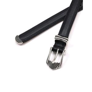 Real Cow Buffalo <b>Hide</b> Genuine Leather Belt Trending Men's Formal Belts With Custom Brands Logo Support - Product Image 4