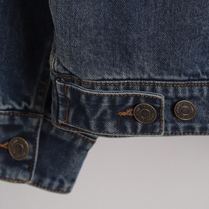 Chaqueta Vaquera Casual para Hombre – 99% Algodón 1% Elastano, Denim Índigo, Comodidad Elástica y Etiqueta Privada Disponible, Pedidos al por Mayor - Product Image 6