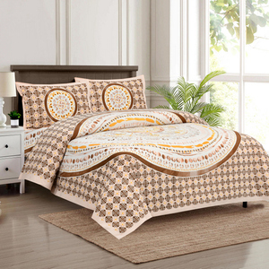 Parure de draps en coton de qualité supérieure, imprimée à la main, motif floral coloré, personnalisable, 300TC, 1,8m, toutes saisons, résistante à la décoloration, KK - Product Image 2