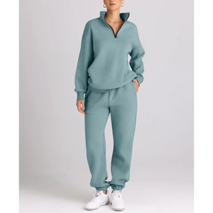 Chándal de mujer tipo pullover de manga larga, ligero, para uso diario. - Product Image 1