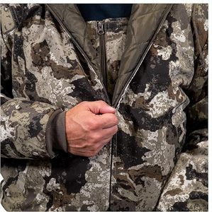 Men’s Insulated Twill <b>Camo</b> Hunting <b>Jacket</b>, <b>Camo</b> with Cotton Shell, for Cold Weather, Bird and Deer Hunting - Product Image 6