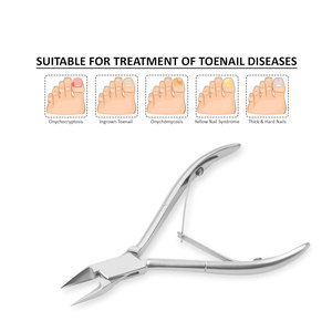 ที่ตัดเล็บมืออาชีพ คีมตัดเล็บขบ ขนาด 5 นิ้ว 13 ซม. ใบมีดคู่ สปริงลวด สแตนเลส สำหรับดูแลเล็บเท้า - Product Image 5