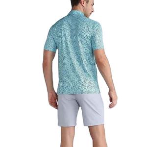 Custom Logo <b>100</b>% <b>Polyester</b> Polo Shirts School Working Polo T Shirts Summer Slim Fit Work Wear Men Puff Printing Polo Shirt - Product Image 4