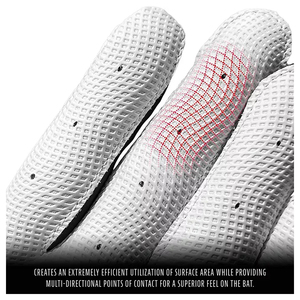 Gants de frappe de baseball en cuir Cabretta inspirés de Bruce Bolt, série Chrome, avec support pour le poignet - Product Image 6