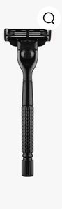 Foshan Customized Sustainable Reusable Wooden Handle 3 <b>Blade</b> Best Shaving Safety <b>razor</b> - Product Image 3