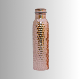 Botella de Agua de Cobre con Acabado Mate Moderno, Tapa de Rosca Antideslizante, Portátil, Ecológica, Reutilizable, con Diseño de Color y Logotipo Personalizado, Venta al Por Mayor - Product Image 6