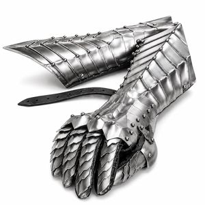 ถุงมือเหล็กแบบข้อต่อ |   ถุงมือเกราะนักรบยุคกลาง (คู่) - Product Image 3