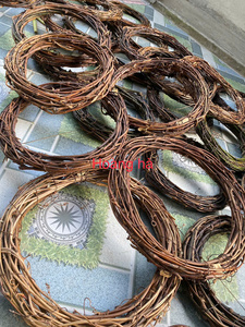 BLUE LOTUS FARM Eco-Friendly High Quality <b>Christmas</b> <b>Wreath</b> LED Lights | Pre-lit Dried Flower <b>Door</b> <b>Wreath</b> | Indoor/Outdoor - Product Image 4