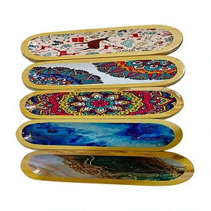 Eco Friendly Mango Wooden Multi Colour Printed <b>Incense</b> Sticks Burners <b>Incense</b> <b>Holders</b> For Daily Religious Use Wholesale India - Product Image 1