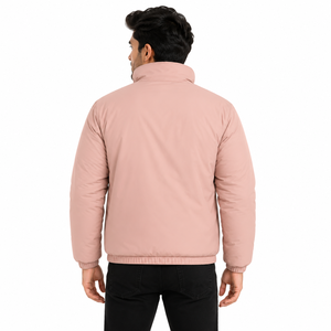 Men's Casual Padded <b>Jacket</b> Full Zip Stand Collar Warm Winter Outdoor Fashion Puffer Men's <b>Jackets</b> Streetwear Puffer <b>Jacket</b> OEM - Product Image 3