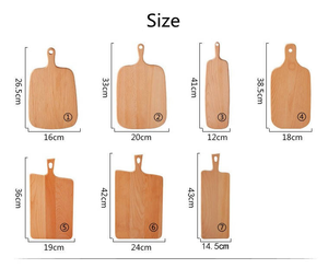 Planche à découper en bois personnalisée avec logo 2026, ensemble de planches à découper en bois d'acacia et de noyer avec poignée pour gravure - Product Image 2