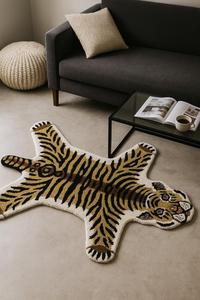 Hand Tufted Wool cheetah Design Persian Style Rug Animal Motif <b>Carpet</b> Elegant Rug Sets - Product Image 5