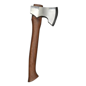 Outdoor Mini <b>Axe</b> With Reliable Steel Head And Wooden Handle For <b>Camping</b> Hiking Bushcraft Garden Work Wood Chopping And Daily Out - Product Image 4