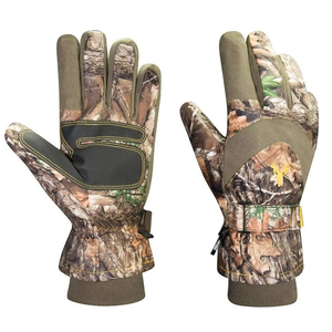 GRACE <b>SIGN</b> GS-HW Camouflage Hunting Gloves Soft <b>Shell</b> Full Sleeve Waterproof Breathable Windproof Insulated Spandex Unisex - Product Image 2