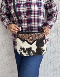 2026 New Cowhide Leather Handbag Hand Tooled Carving Leather Sling <b>Bag</b> Gypsy <b>Boho</b> Handmade Western Stylish Multi Uses <b>Bags</b> - Product Image 4