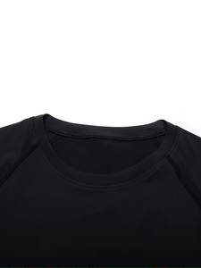 เสื้อคอมเพรสชั่นผู้ชาย ผ้าฝ้าย 100% ระบายอากาศได้ดี น้ำหนักเบา สวมใส่สบาย เหมาะสำหรับออกกำลังกาย เสื้อผ้ากีฬา ผ้าถัก - Product Image 4