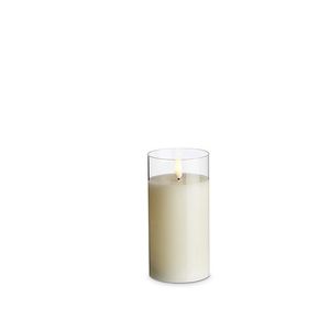 Elaborado en un frasco de vidrio transparente de primera calidad con un diseño limpio y atemporal. Lleno con cera de alta calidad para una combustión suave y uniforme. - Product Image 1