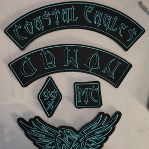 Custom Velcro Embroidery Patch - Embroidered Patches for Clothing Jackets <b>Bags</b> and <b>hats</b> - Product Image 1