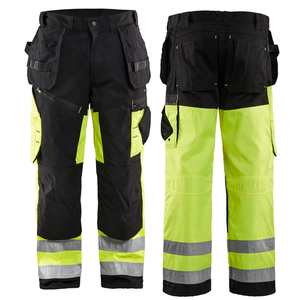 Hot Sale Men's Outdoor Hi Vis <b>Working</b> <b>Pants</b> OEM Service Solid Color Workwear Clothing <b>Cargo</b> <b>Pants</b> With Pockets - Product Image 1