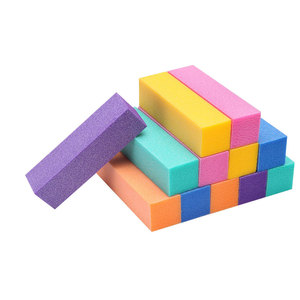 Bloque pulidor de uñas de EVA y acero inoxidable de buena calidad, diseño elegante para múltiples superficies, manejo cómodo, ligero y suave. - Product Image 1