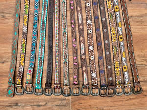 Stock de fábrica, venta al por mayor, cinturón de lujo para mujer, cuero de vaca genuino mecanizado a mano personalizado con hebilla de pasador ajustable para hombres y mujeres - Product Image 6