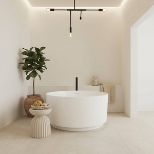 Freestanding Acrylic, Modern Soaking Bathtub / FW-3301 for Bathroom - Product Image 4