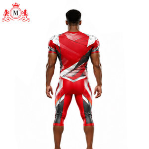 Uniforme de Fútbol Americano Personalizado, Rojo, Blanco y Negro, Impresión por Sublimación, Transpirable, 100% Poliéster, Ropa Deportiva para Hombre Adulto - Product Image 4