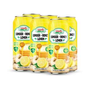 น้ำอัดลมขายส่ง NAWON น้ำขิงผสมน้ำผึ้งและอบเชย น้ำผลไม้รวมกระป๋อง 500 มล. ผลิตเครื่องดื่มเวียดนาม - Product Image 4
