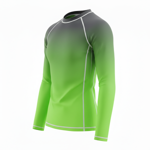 เสื้อรัดรูปแขนยาวแบบยูนิเซ็กซ์สำหรับออกกำลังกาย ครอสฟิต บีเจเจ เอ็มเอ็มเอ็ม ยิวยิตสู ชุดกีฬาสำหรับฝึกซ้อมแบบซับลิเมชั่นสั่งทำได้ - Product Image 3