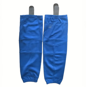 Blue Knee High <b>Leg</b> <b>Warmers</b> For Cycling Breathable Spandex Polyester Adults Summer Sport Wear - Product Image 3
