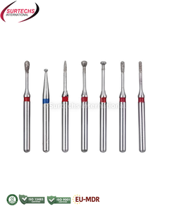 ชุดเครื่องมือผ่าตัดทางทันตกรรม Surtechs FG Diamond Burs FG116 สำหรับการเตรียมโพรงฟันแบบรุกล้ำน้อย ชุดละเอียด 7 ชิ้น - Product Image 4