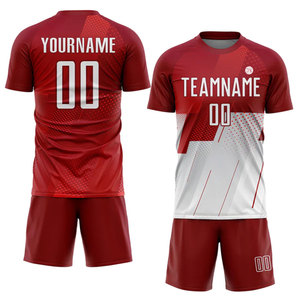 ชุดฟุตบอลชาย เสื้อผ้าระบายอากาศได้ดี เสื้อเจอร์ซีย์และกางเกงขาสั้น สำหรับการแข่งขันสโมสรและการฝึกซ้อม - Product Image 5