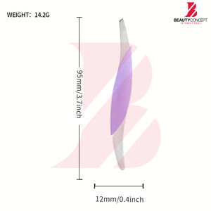 Pinzas de Acero Inoxidable de Alta Precisión con Punta Inclinada, Herramienta de Depilación, Pinzas de Belleza con Logotipo Personalizado para Salón y Uso Doméstico - Product Image 6