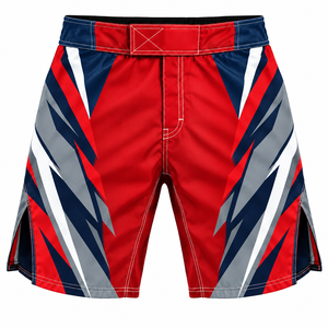 Shorts Deportivos de Muay Thai Sublimados a Medida para MMA / Ropa de Combate, Shorts de MMA de Tela Elástica Nueva al Por Mayor, OEM ODM - Product Image 3