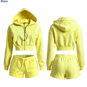 Conjunto de 2 Piezas de Ropa para Mujer, Top Corto y Pantalones Cortos, Ropa Urbana de Verano, Nuevas Llegadas, Más Vendidas y de Moda - Product Image 2