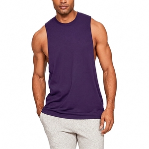 Camiseta Deportiva sin Mangas para Hombre, de Algodón, Transpirable, Suave y Cómoda, para Gimnasio, Fitness, Entrenamiento, Deportes Casuales, Ropa Deportiva de Verano - Product Image 5