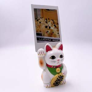 Porte-Photos en Polyrésine de Style Japonais Chat Porte-Bonheur Célèbre pour la Maison, le Magasin, le Bureau, le Restaurant - Product Image 1