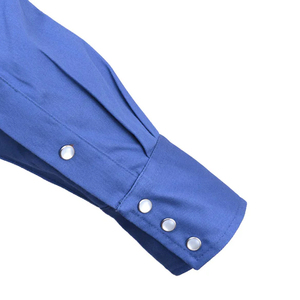Camisas de trabajo personalizadas para hombre, 100% algodón, con botones, resistentes al fuego, para soldar, de manga larga, estampadas. - Product Image 3