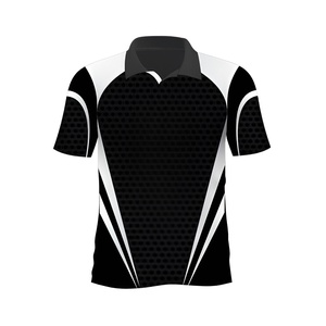 เสื้อโปโลชายแบบสั่งทำพิเศษ เสื้อโปโลลายทางเฉียงสำหรับเล่นกีฬากอล์ฟ ระบายอากาศได้ดี แห้งเร็ว รับผลิตแบบ OEM ชุดกีฬา - Product Image 2