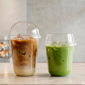 Transparent 12-16-22 oz Disposable <b>Cups</b> with Lids 95mm PP Plastic <b>Cup</b> for <b>Cold</b> Drinks Coffee Milk Tea - Product Image 1