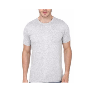T-shirt Homme Personnalisé Grande Taille en Coton Lourd 100% Respirant Tissu Tricoté Uni Faible MOQ Design Vierge Grandes Tailles - Product Image 3