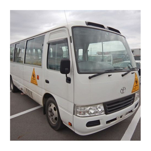 Toyota Brand Mini Used Bus 17-30 Seats Passenger Bus Left Hand Drive Coaster with Electric Door - Product Image 1