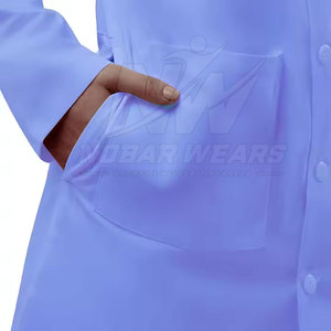 Blouse de laboratoire industrielle pour hommes, vêtements de travail de sécurité, tissu durable, manches longues, service de production sur mesure - Product Image 5